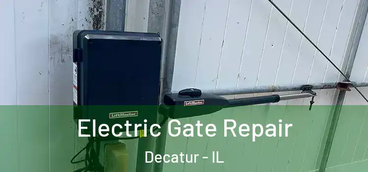 Electric Gate Repair Decatur - IL