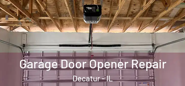 Garage Door Opener Repair Decatur - IL