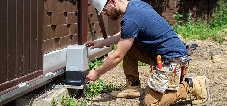Electric Driveway Gate Installation Decatur